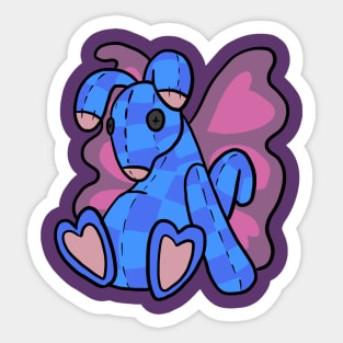 Checkered Blumaroo Plushie Sticker